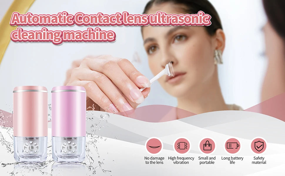 Ultrasonic Contact Lens Cleaner