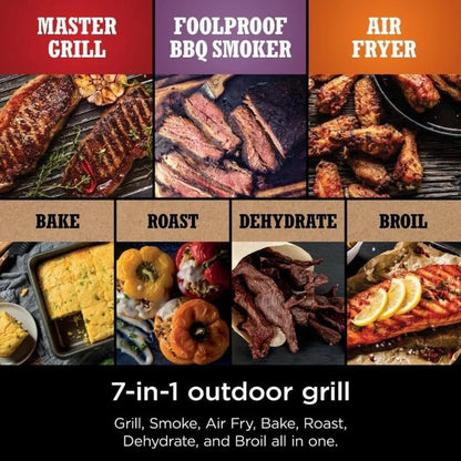 Electric Pellet Smoker Grill  BBQ Grill  Outdoor