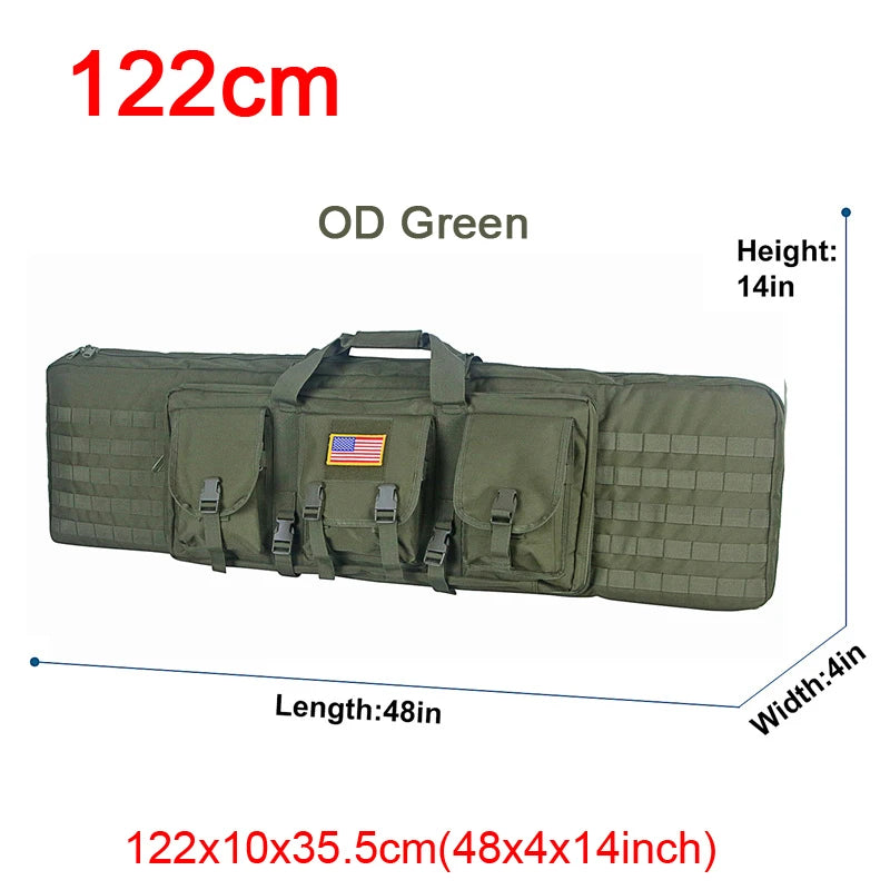32 38 42 48 inch Tactical Double Rifle Case