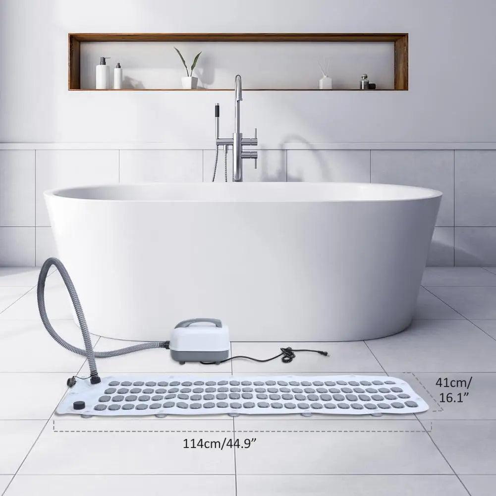 Bubble Bath Mat With Pillow