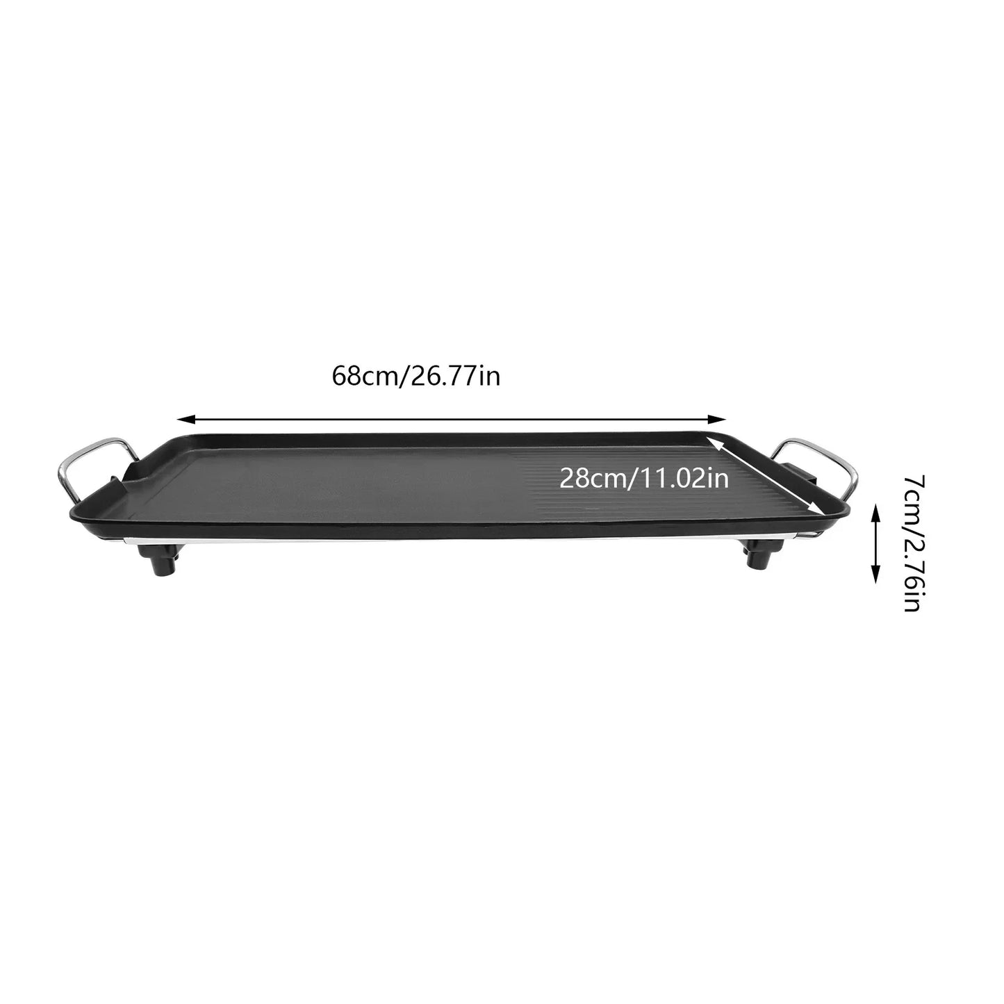 Smokeless Outdoor Electric BBQ Grill Portable