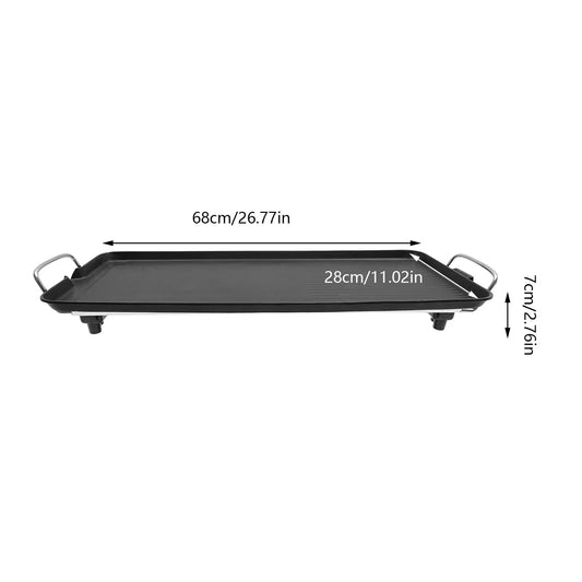 Smokeless Outdoor Electric BBQ Grill Portable