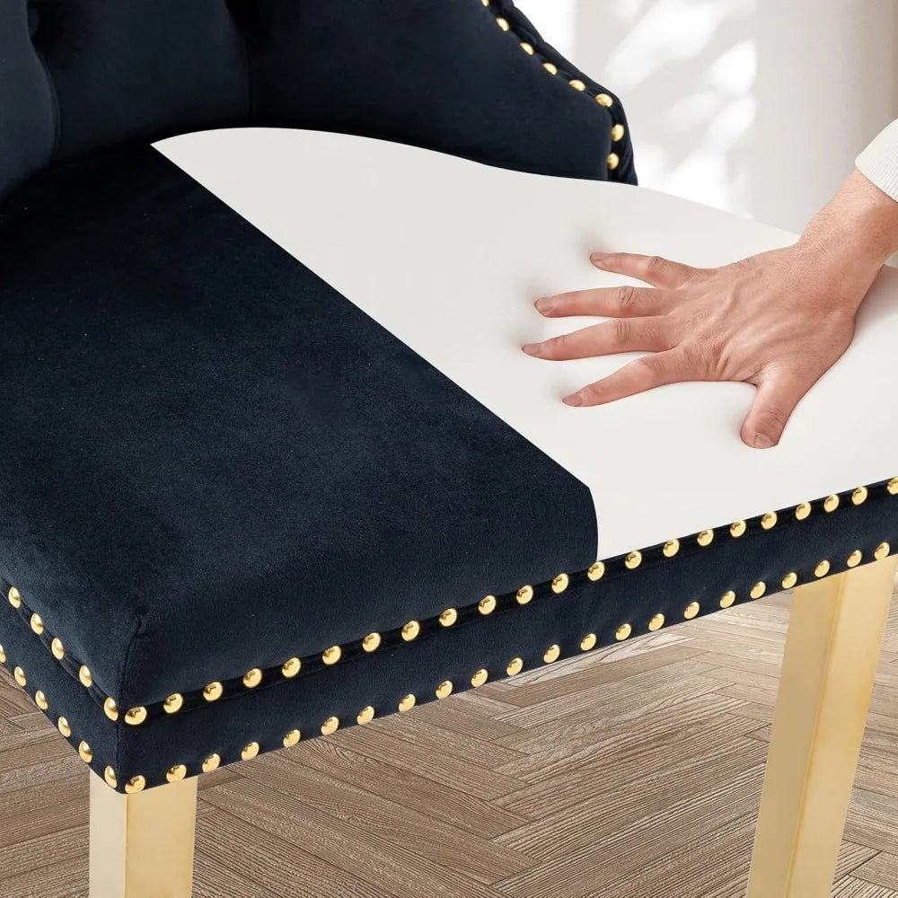 Velvet Dining Chairs Set of 2