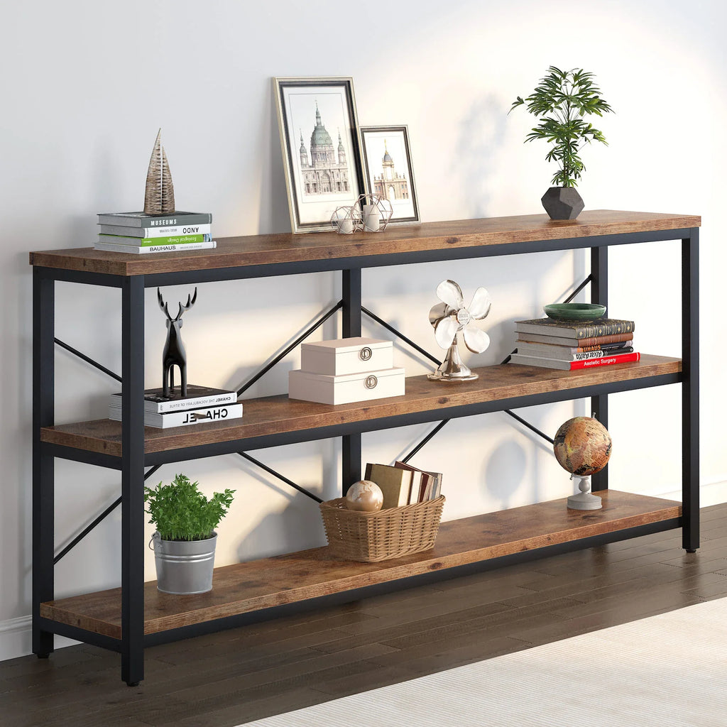 3-Tier Console Table, 70.9"