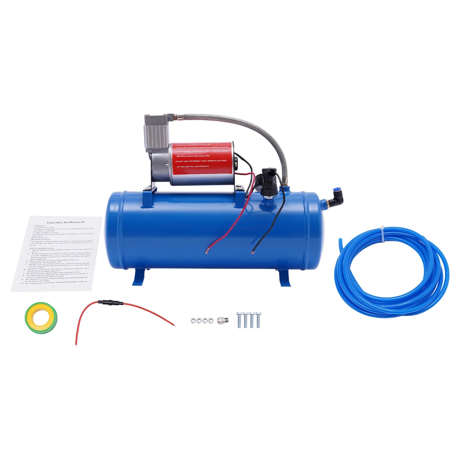 DC 12V 150psi Air Compressor System