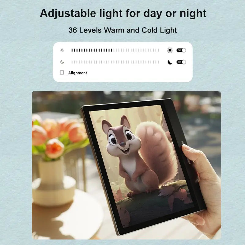 7-inch color screen e-book reader