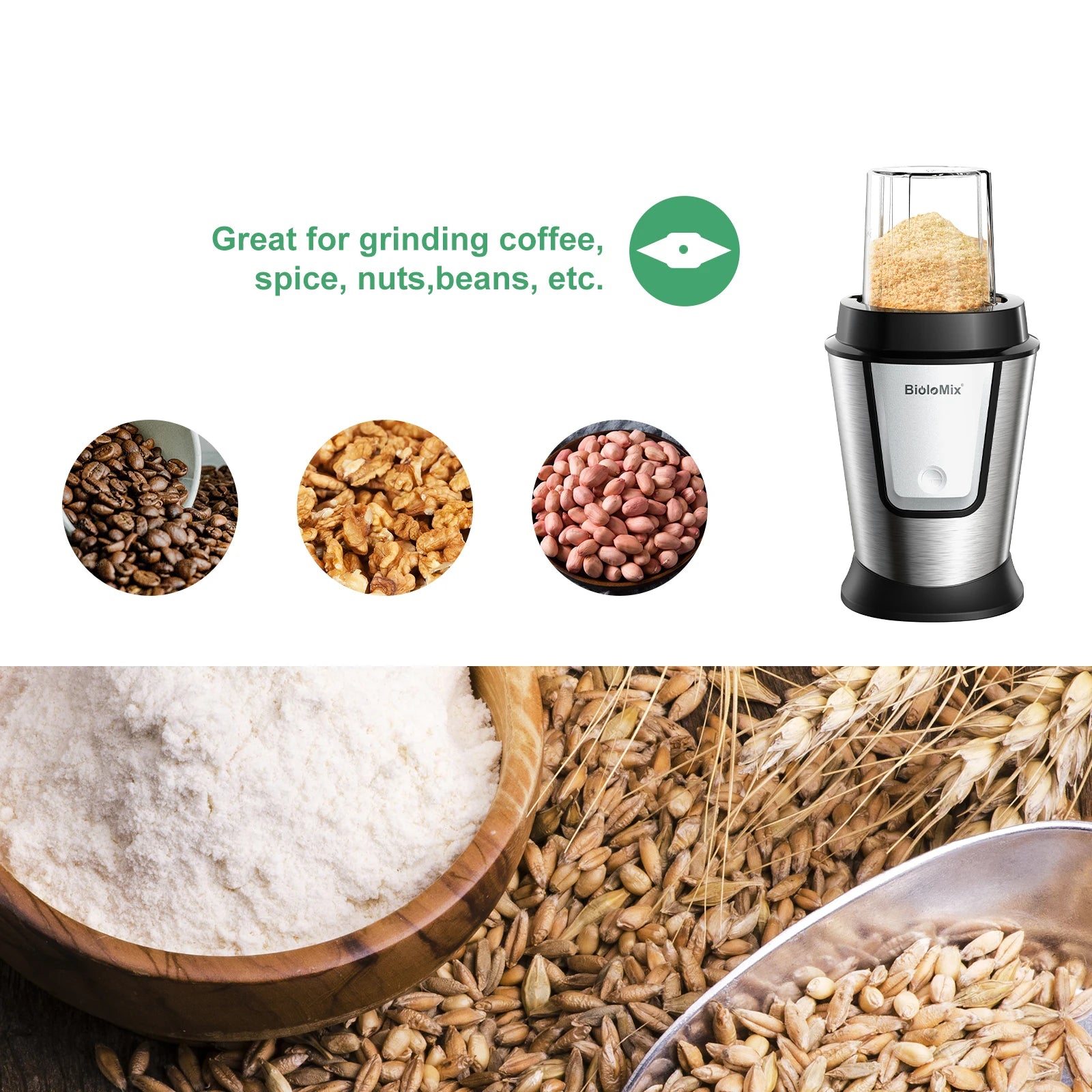 700W 3-in-1 Multifunctional Portable Food Processor