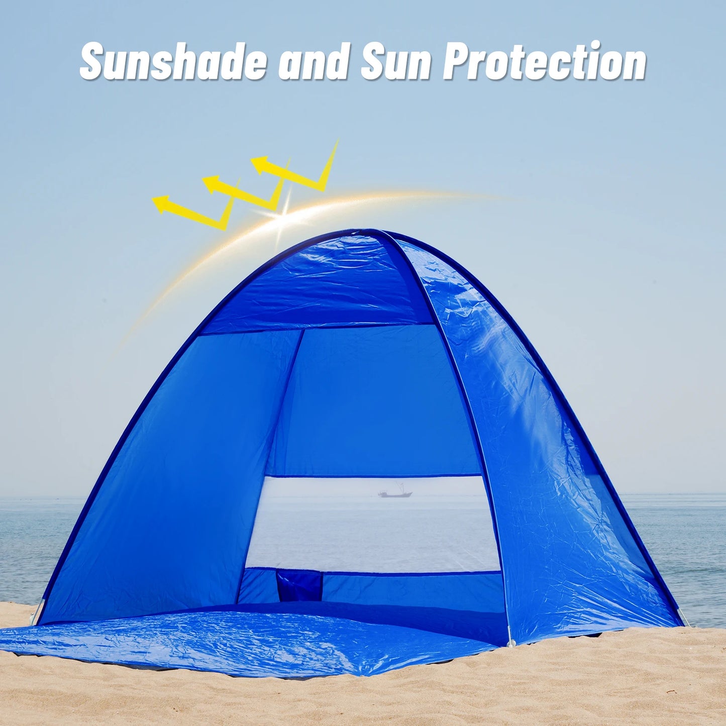 Pop-up beach tent,with handbag