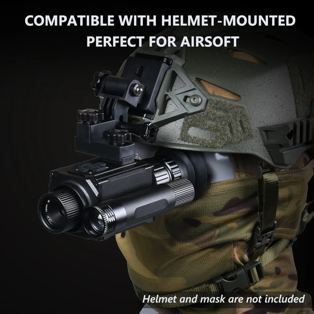Helmet Night Vision 5X Zoom 1080P Digital Telescope