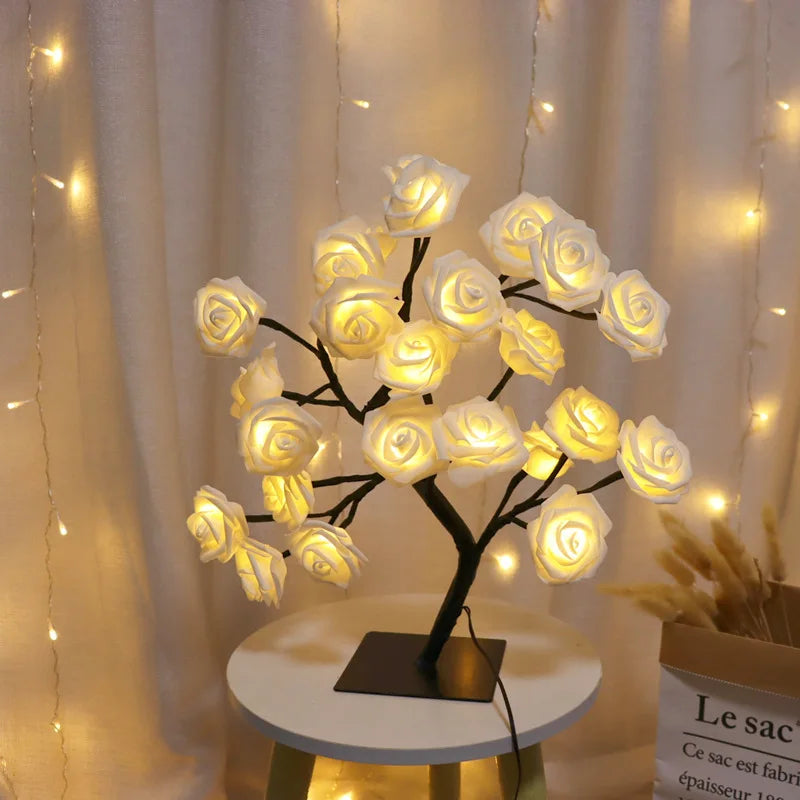 LED Rose Tree Lights 24LEDs