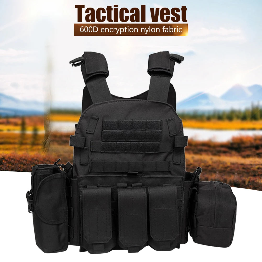 Nylon Tactical Vest Body Armor Hunting