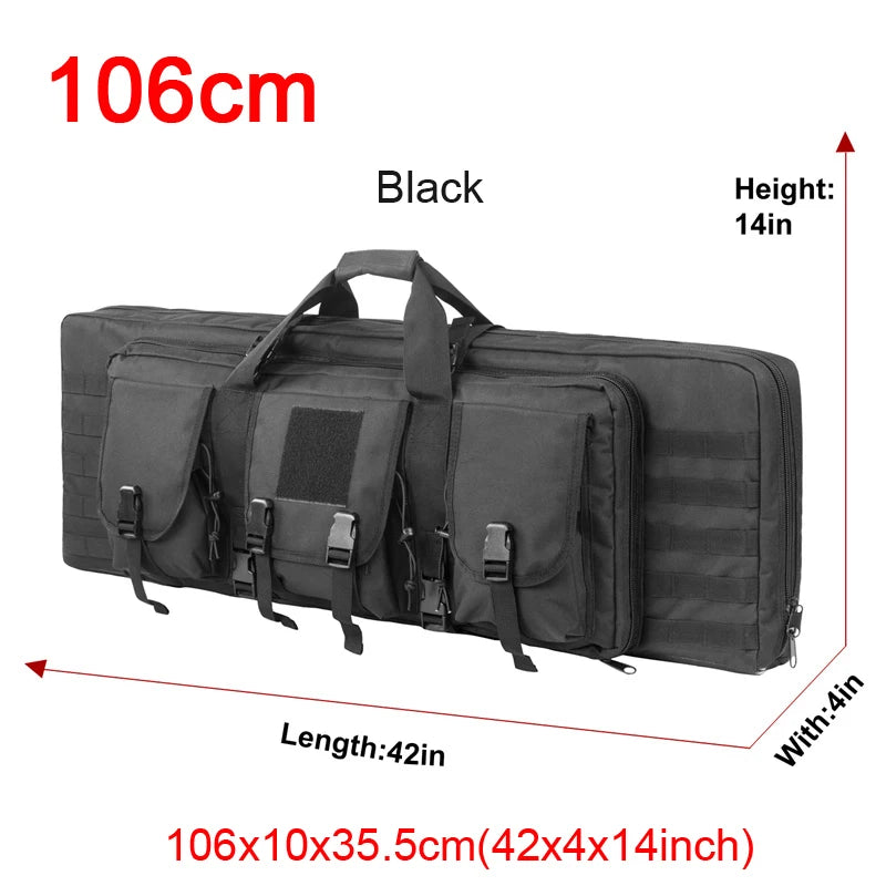 32 38 42 48 inch Tactical Double Rifle Case