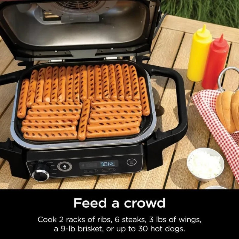 Electric Pellet Smoker Grill  BBQ Grill  Outdoor