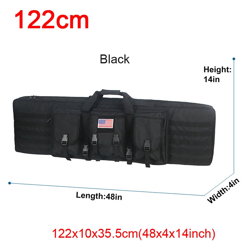 32 38 42 48 inch Tactical Double Rifle Case