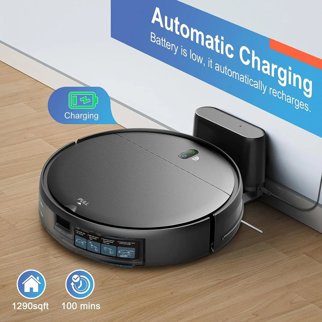 Wet Mopping Robot Vacuum Cleaner Electric Sweeper