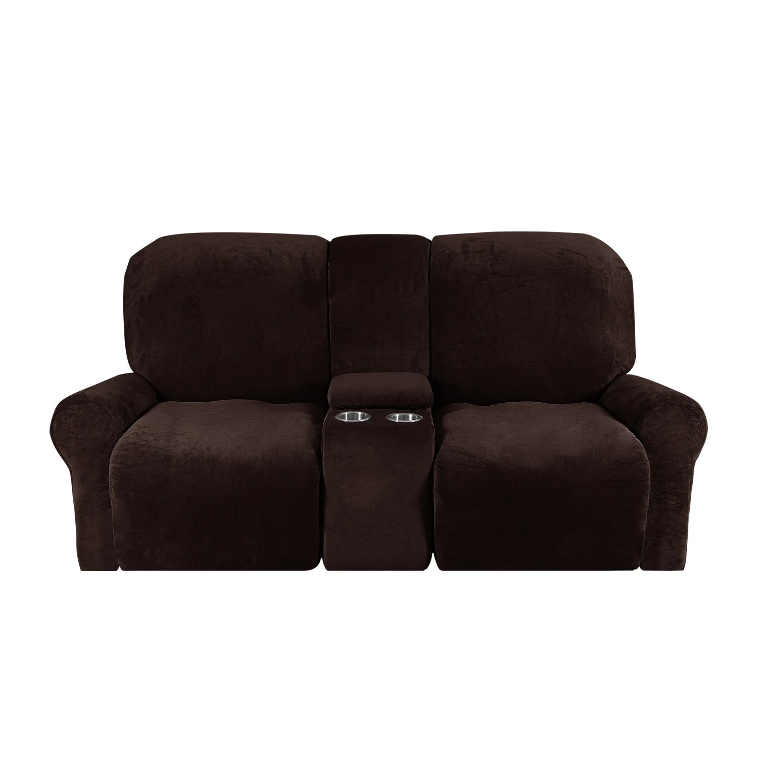Recliner 2 Seater Sofa Covers with Cup Holders