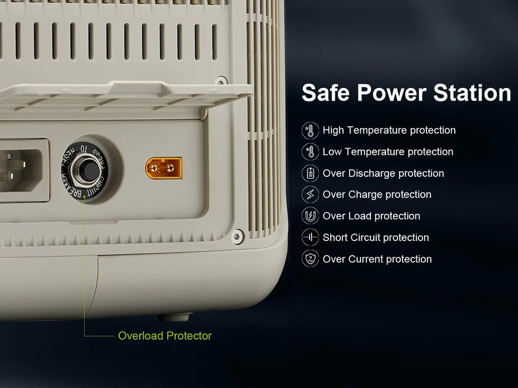 Portable Generator 299Wh 600W Powerstation with AC Outlets