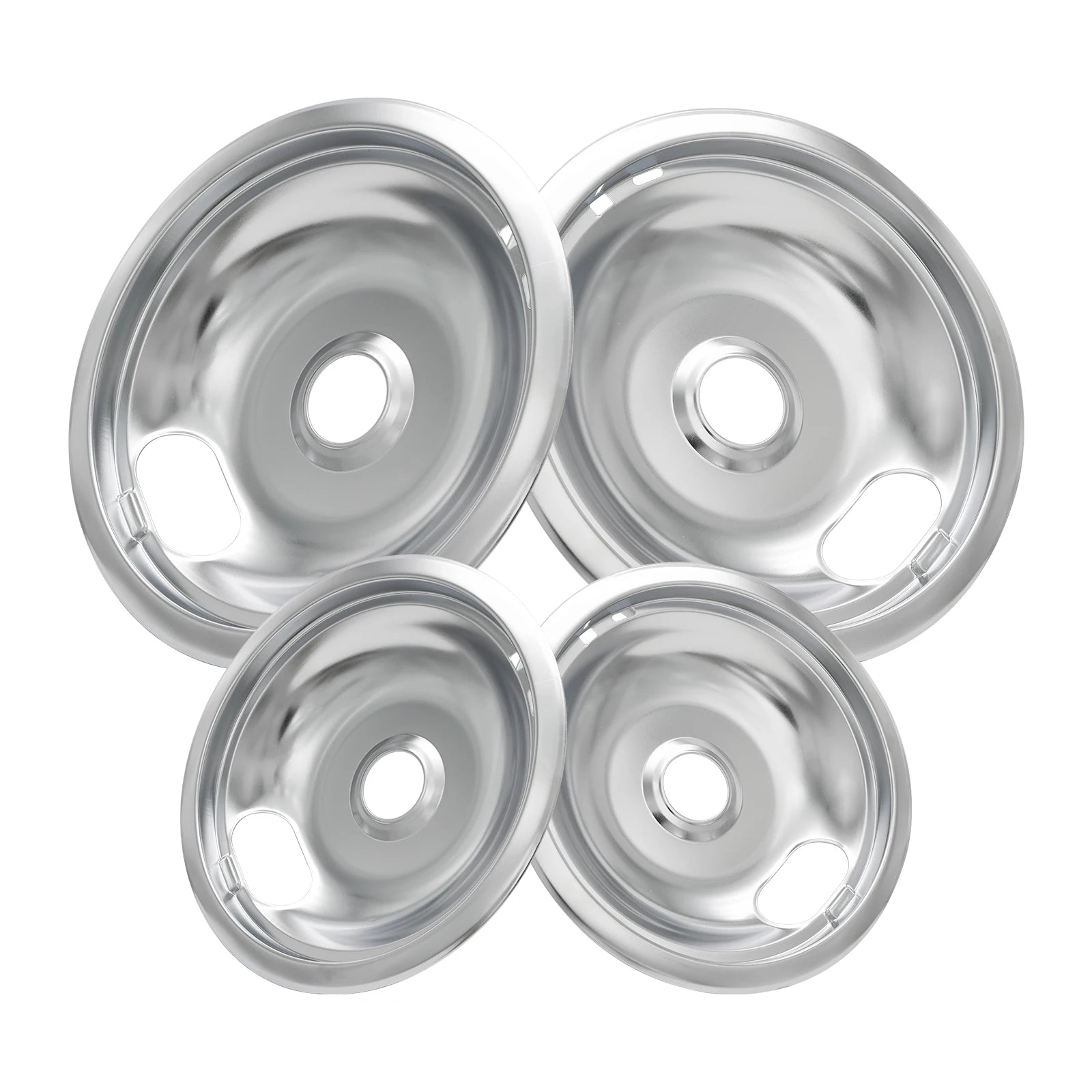 Stove Burner Drip Pans for Whirlpool Electric Range