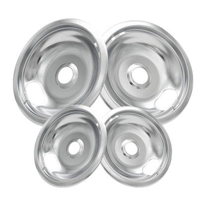 Stove Burner Drip Pans for Whirlpool Electric Range