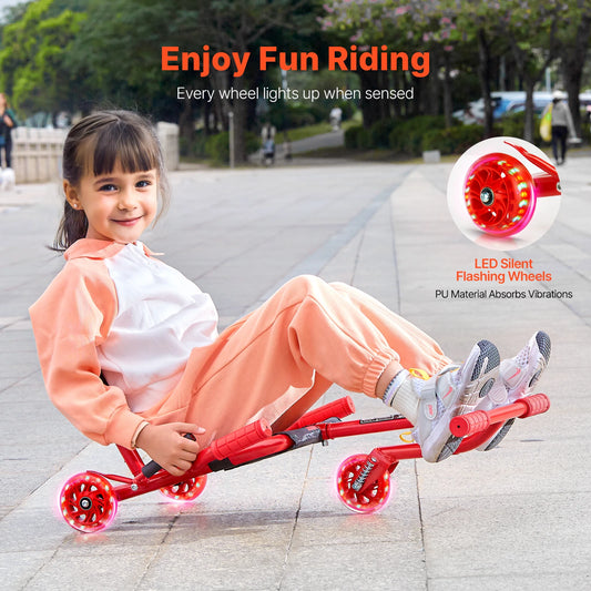 132/198lbs Kids Ride on Scooter