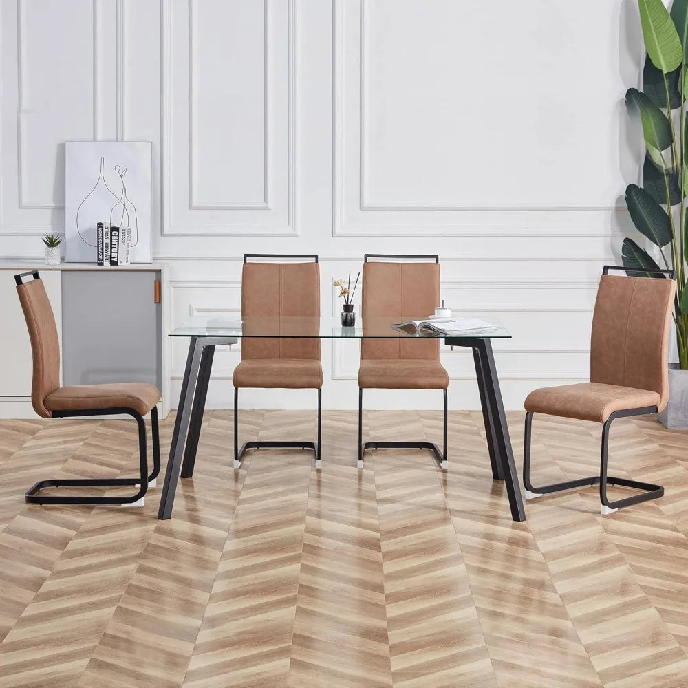 Modern Dining Chairs Set of 4, Side & Kitchen Chairs