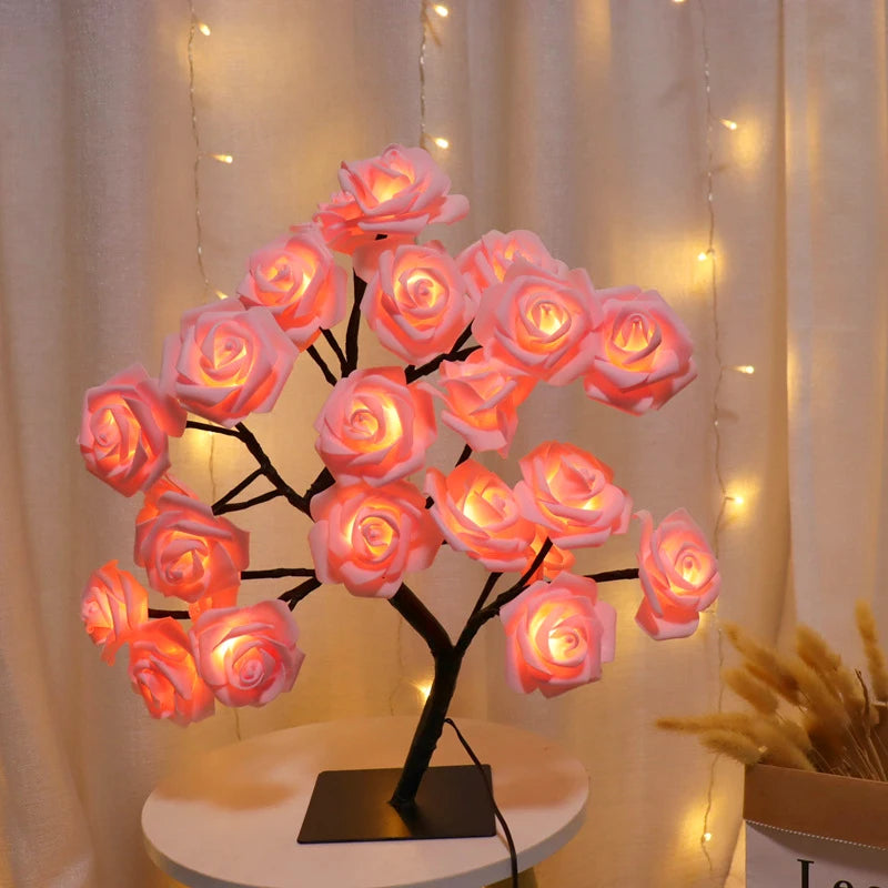LED Rose Tree Lights 24LEDs