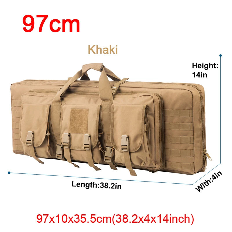 32 38 42 48 inch Tactical Double Rifle Case