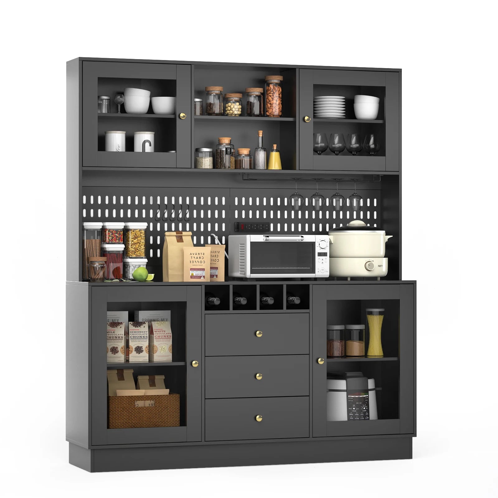 Pantry Cabinet, Kitchen Storage Cabinet