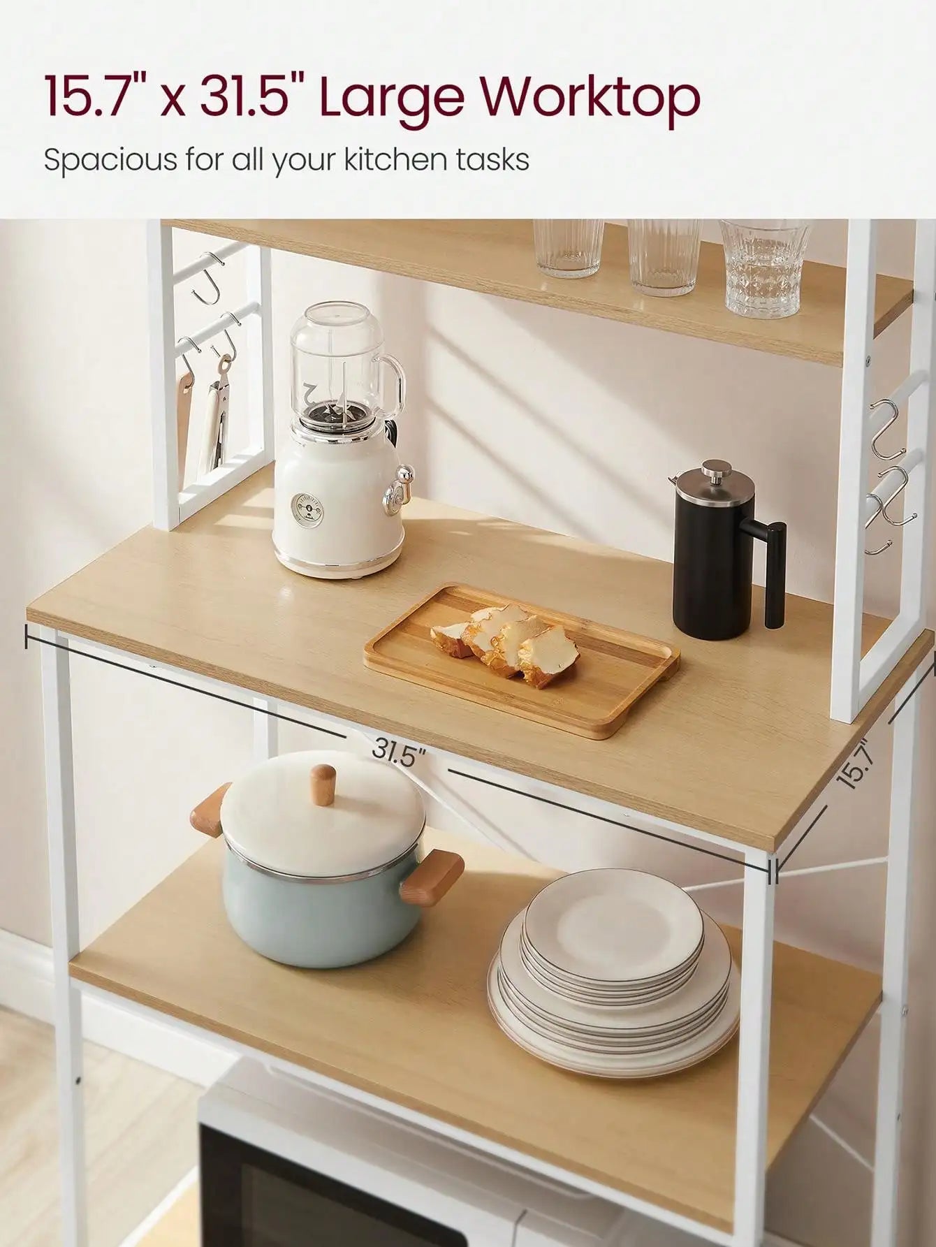 Baker's Rack, Microwave Oven Stand