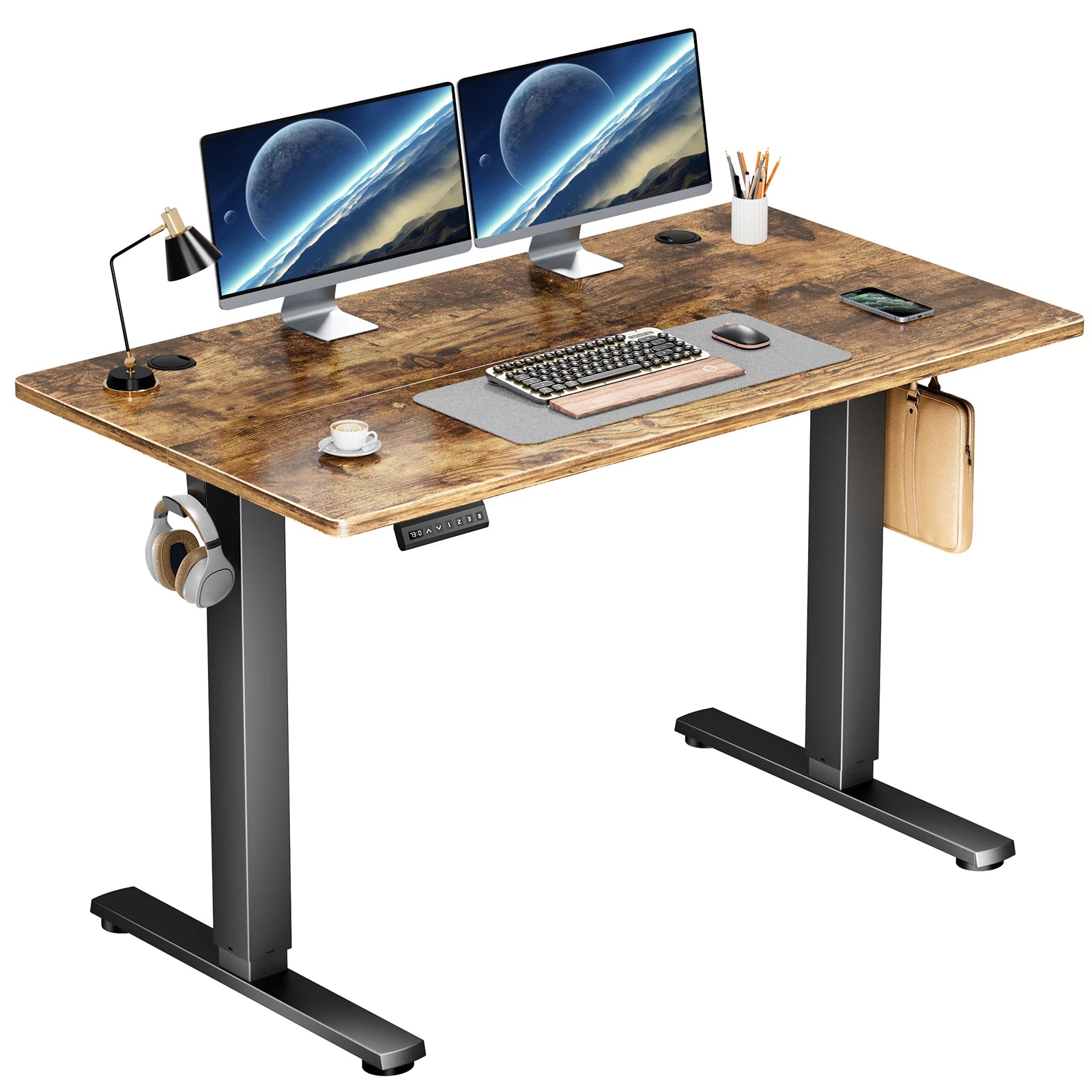 Electric Sit Standing Desk Height Adjustable 40x24