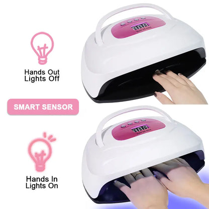 Nail Polish UV/LED Lamp for Acrylic Gel Art