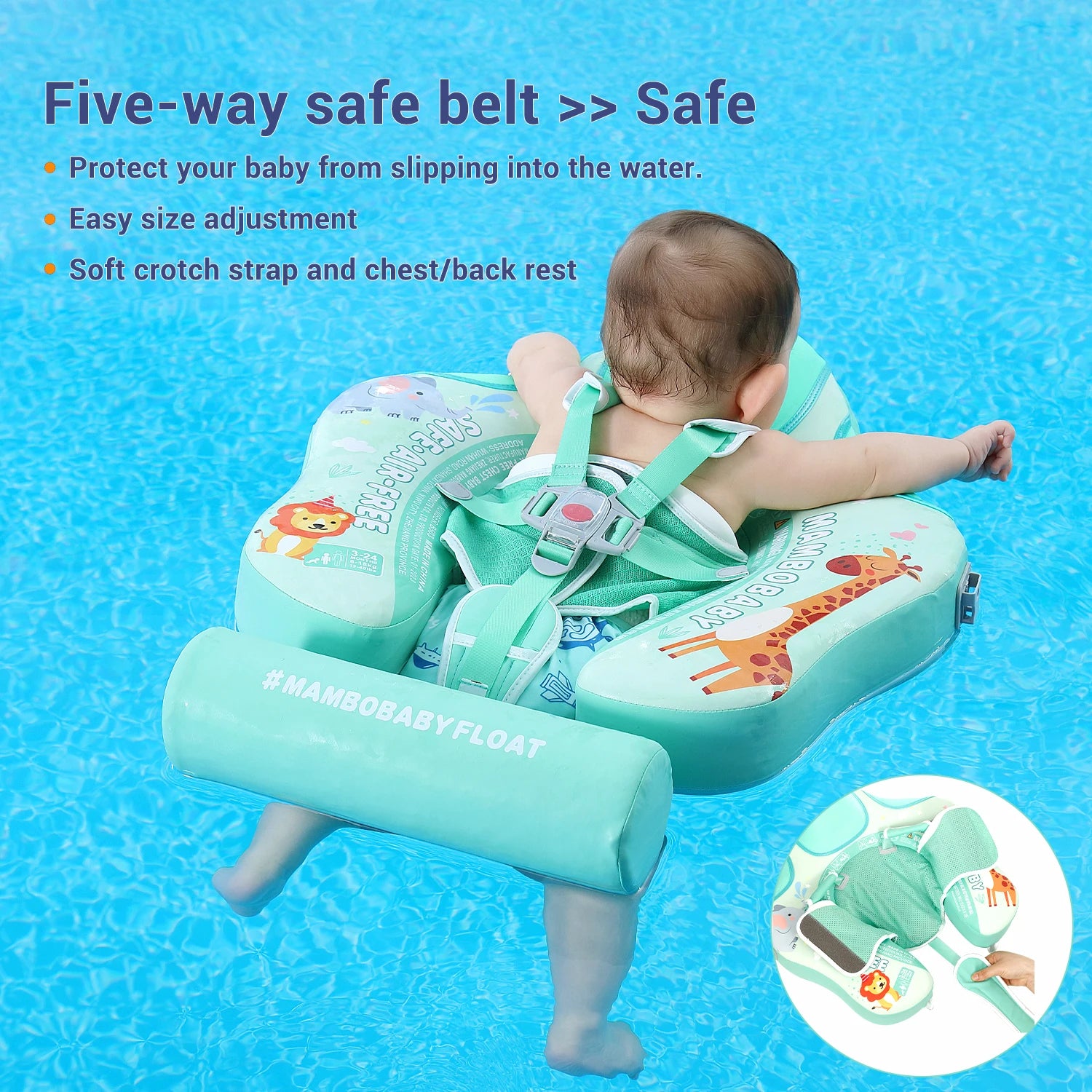Animals Float Non-Inflatable Solid Baby Swimming buoy