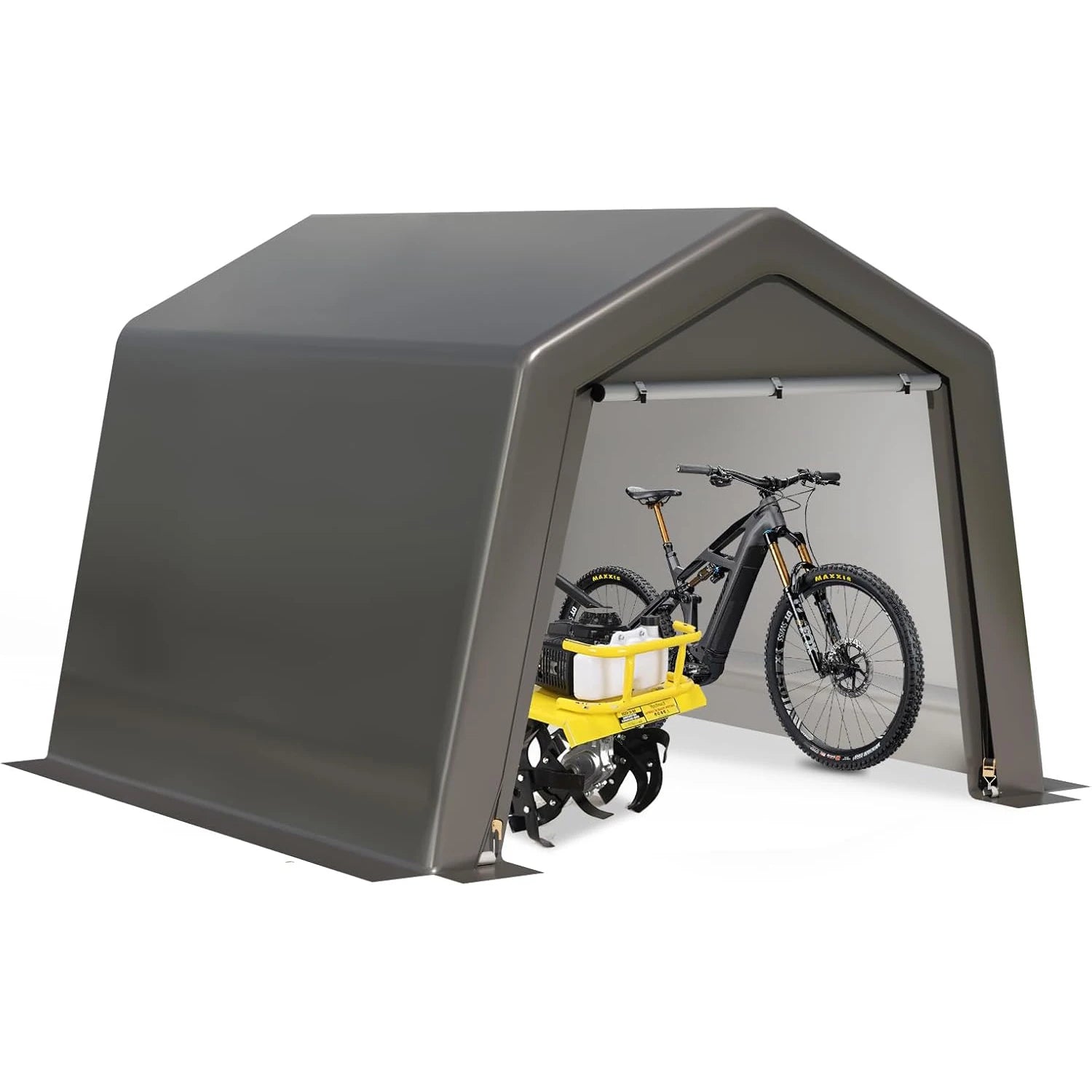 Grey Outdoor Storage Shed