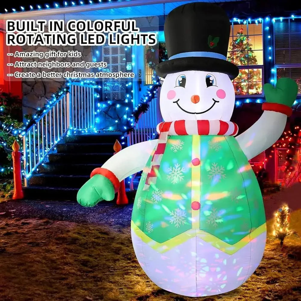 8FT Inflatable Christmas Snowman