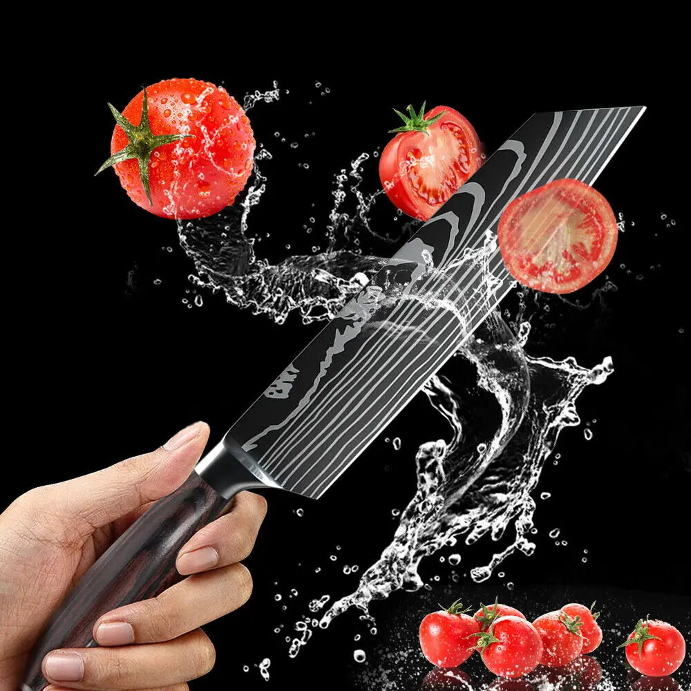 8 Inch Japanese  Knife German High Carbon Stainless Steel