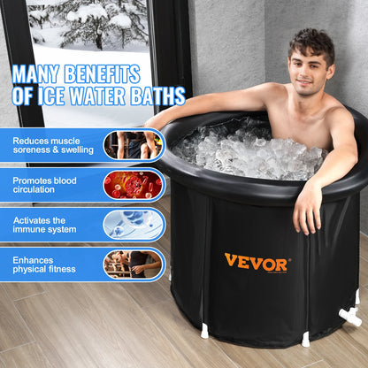 Ice Bath Tub Cold Water Therapy Plunge Tub
