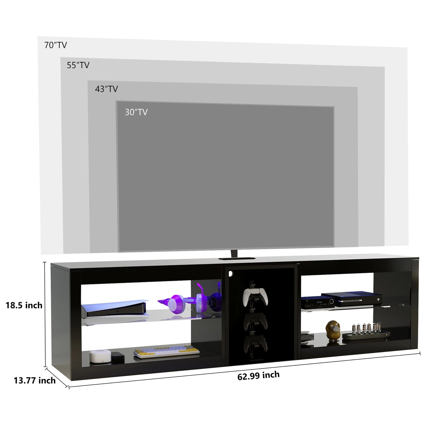 Storage TV Stand for TVs Up To 70 Inch dresser
