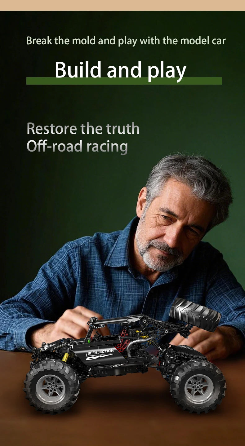 Remote Control Bigfoot Climbing Car