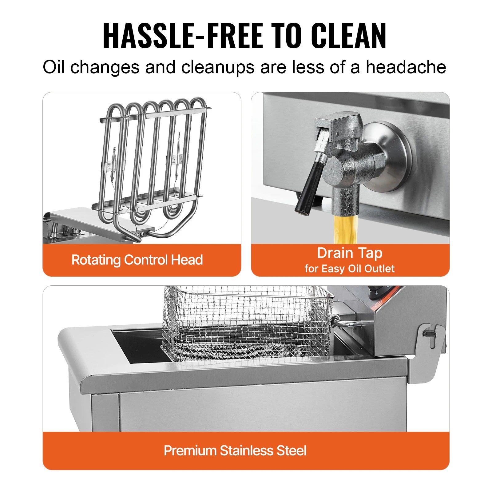 12L Electric Deep Fryer