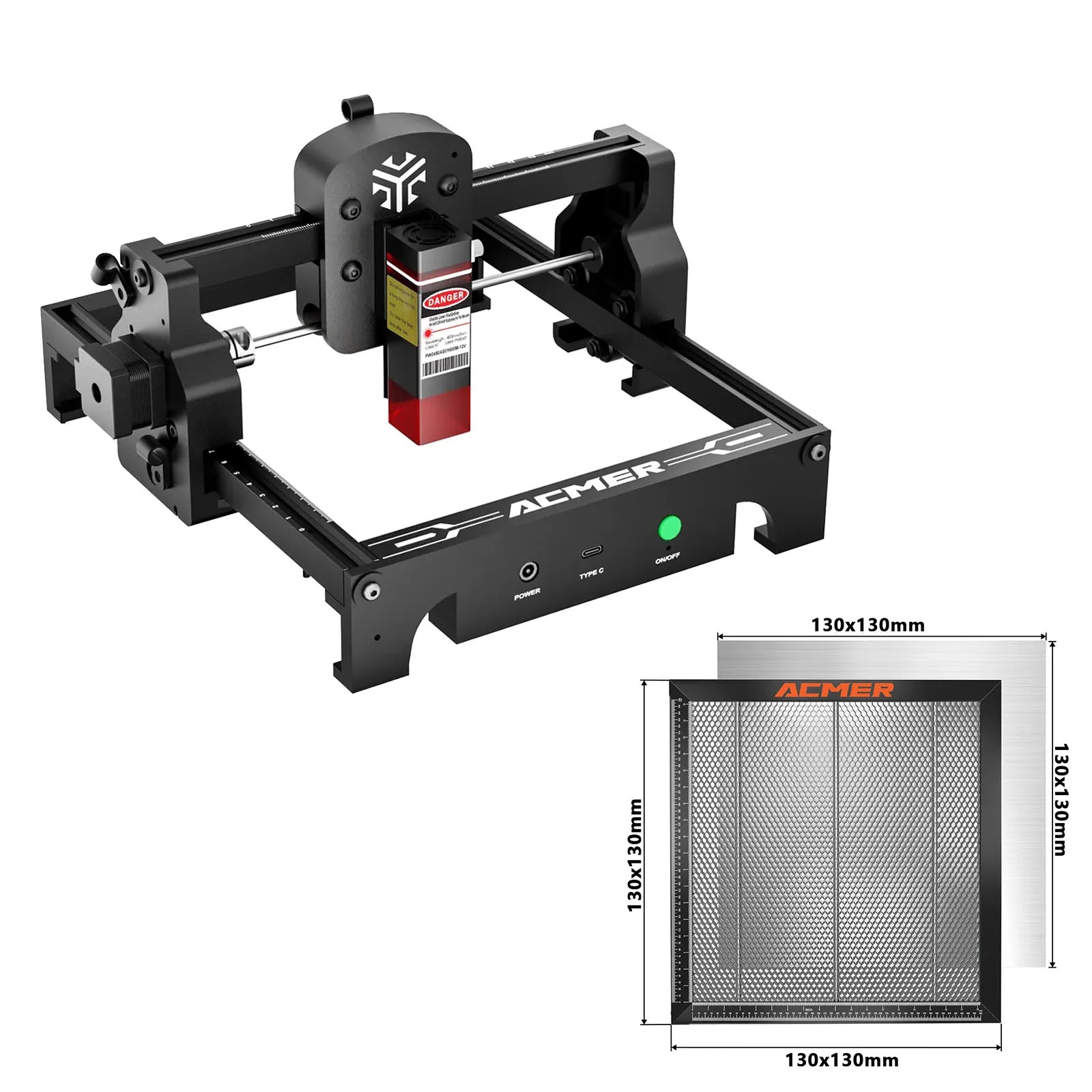 6W Mini Laser Engraver CNC
