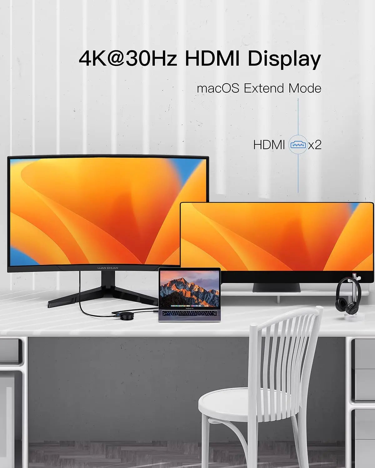 7-in-1 USB Computer Interface Expansion