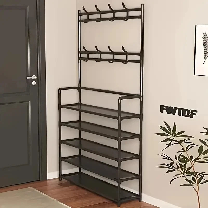 Entryway Coat Rack, Shoe Rack