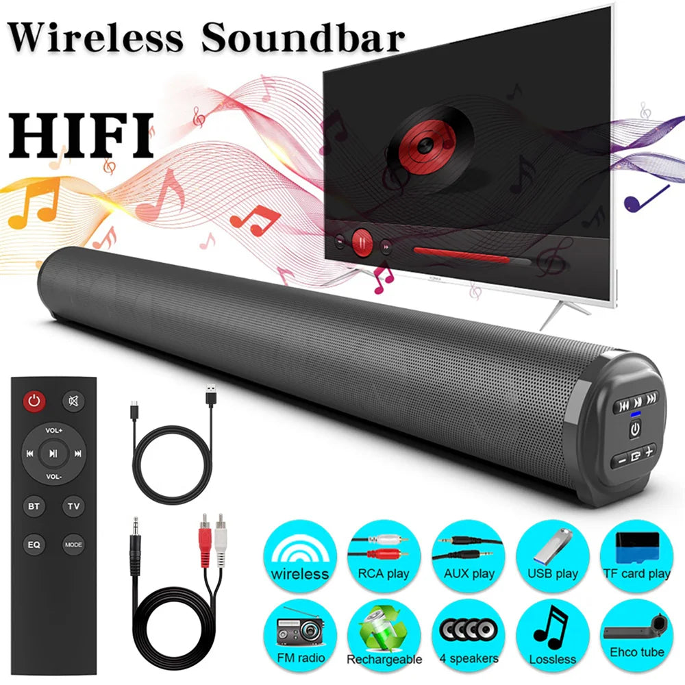 Sound Bar TV Sound System Bluetooth Speaker