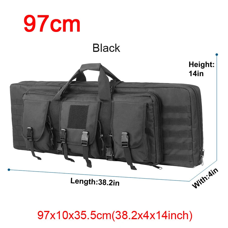 32 38 42 48 inch Tactical Double Rifle Case