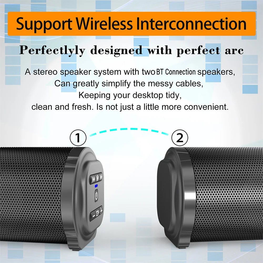 Sound Bar TV Sound System Bluetooth Speaker