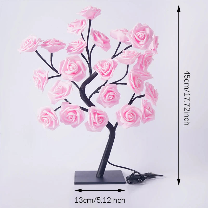 LED Rose Tree Lights 24LEDs