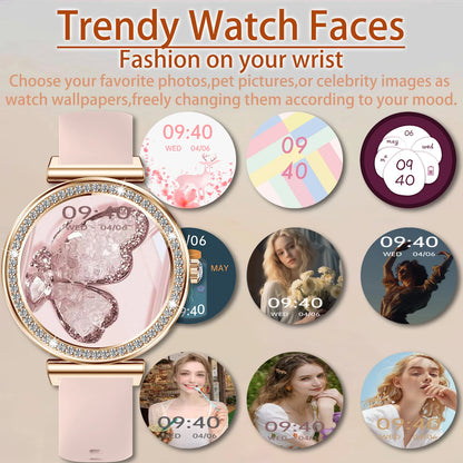 Women Smart Watch(Wireless Calls)