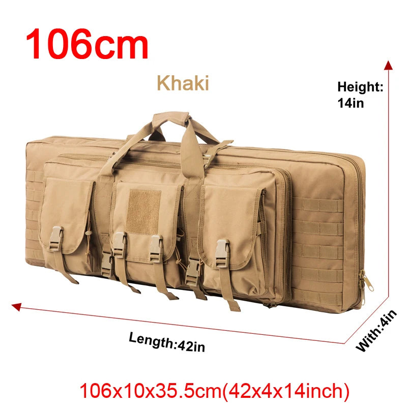 32 38 42 48 inch Tactical Double Rifle Case