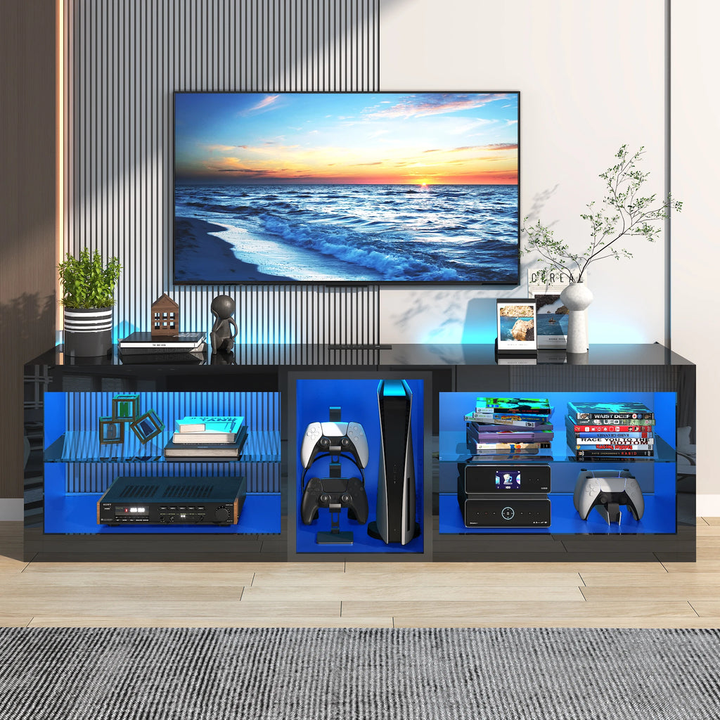 Storage TV Stand for TVs Up To 70 Inch dresser