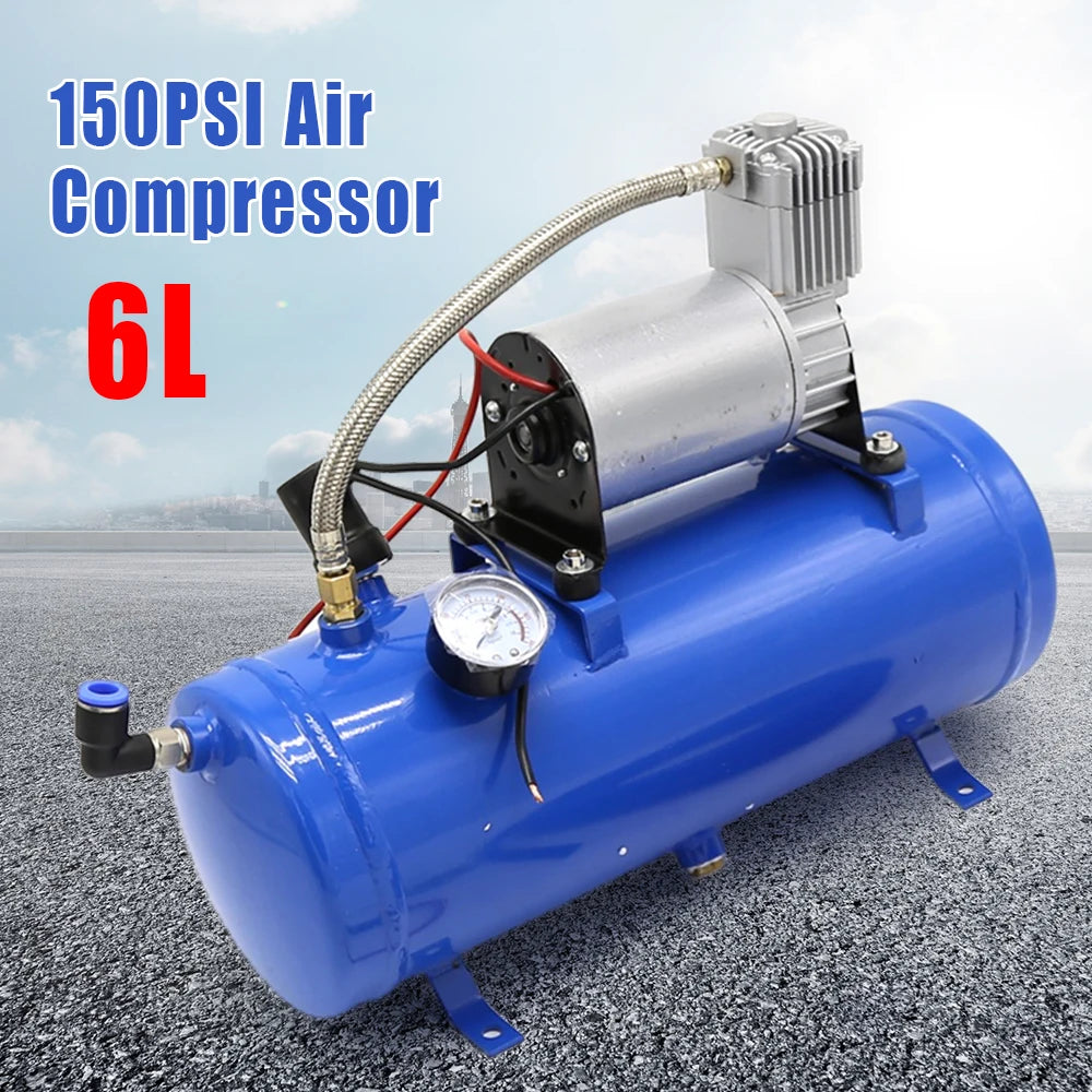 DC 12V 150psi Air Compressor System